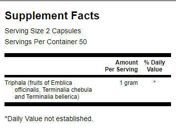 Triphala 500 mg – 100 Kapseln