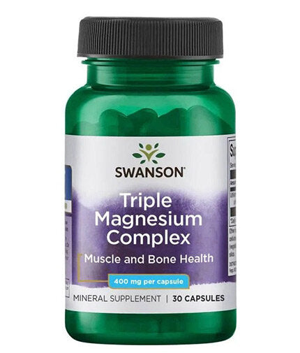 Dreifach-Magnesium-Komplex 400 mg – 30 Kapseln