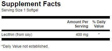 Dreifache Stärke Oberste Lecithin 300 Gelkapseln