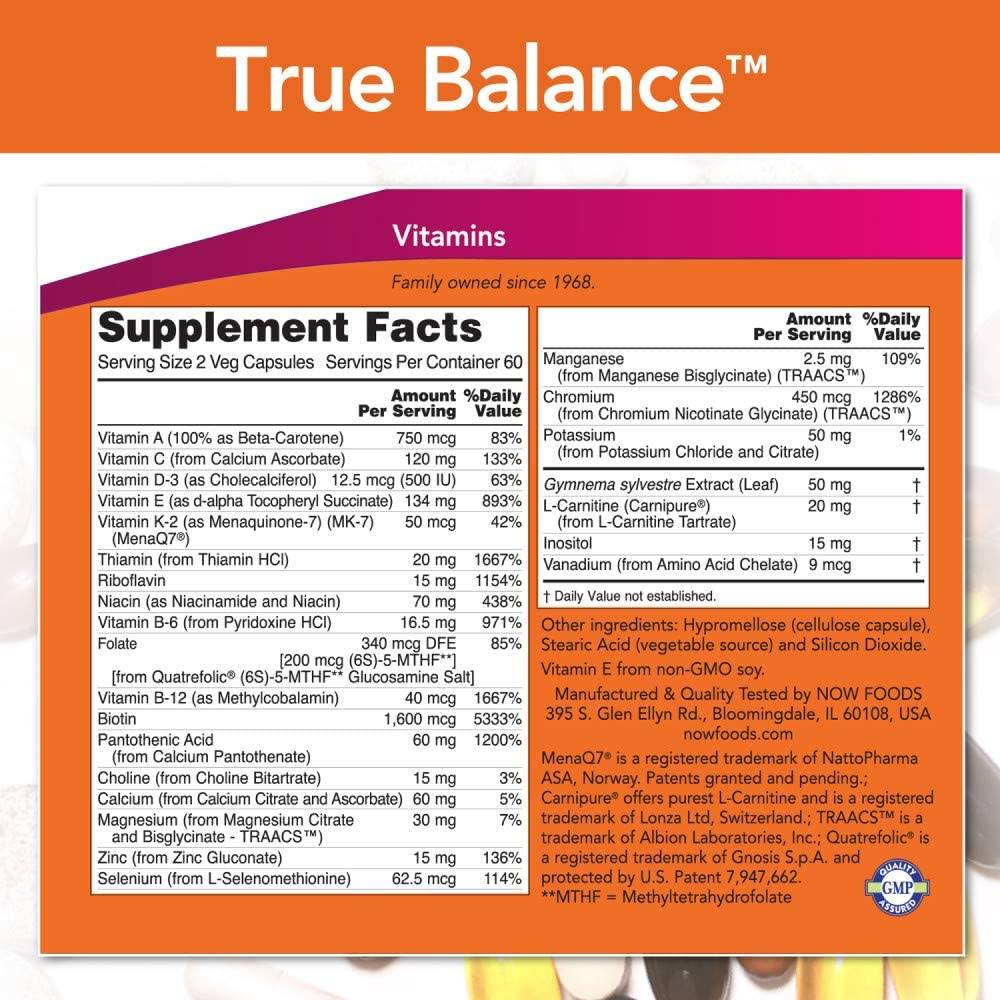 True Balance™ – 120 Kapseln