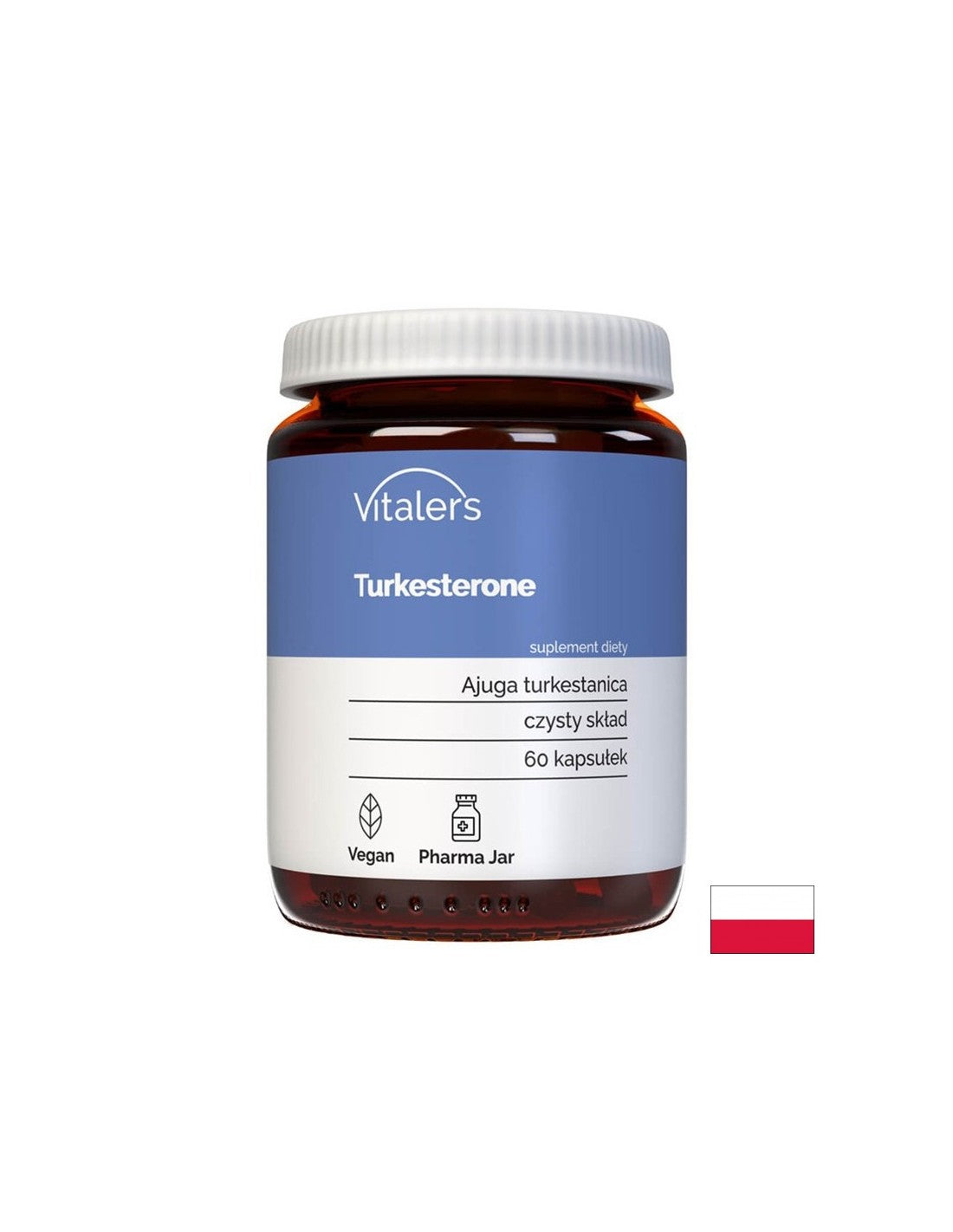 Muskelmasse – Turkesteron (Turkesterone), 60 Kapseln