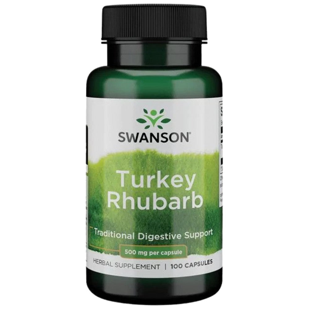 Truthahn-Rhabarber 500 mg 100 Kapseln