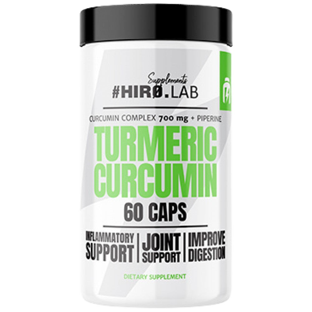 Kurkuma Curcumin 550 mg | mit schwarzem Pfeffer - 60 Kapseln