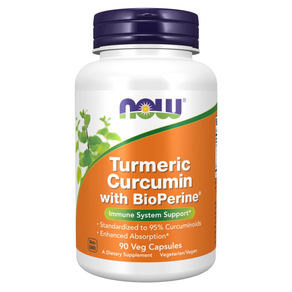 Kurkuma Curcumin mit BioPerine® – 90 Kapseln