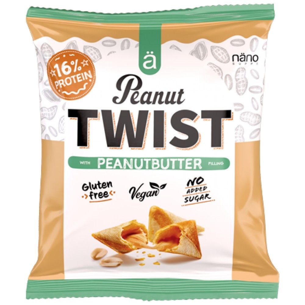 Erdnuss -Twist | Kein Zuckerzucker - 30 Gramm