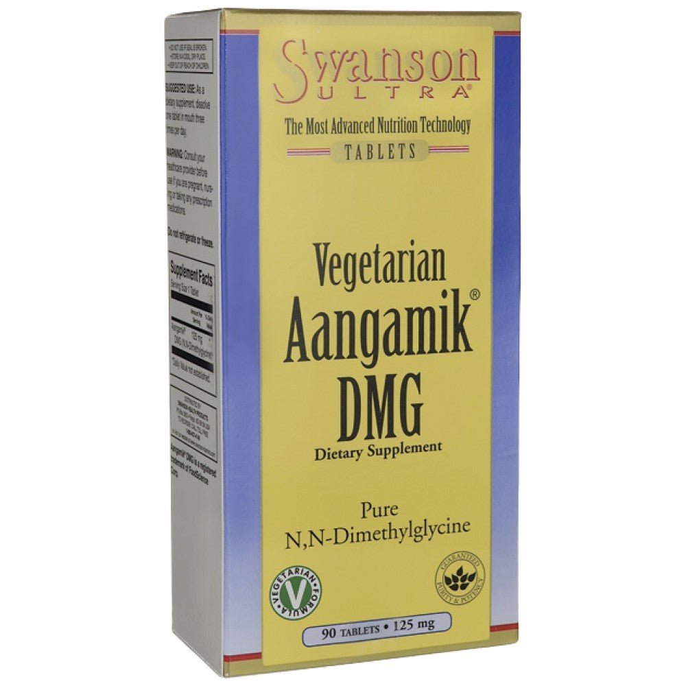 Ultra -vegetarische Aangamik DMG 125 mg 90 Tabletten