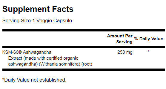 Ultimatives Ashwagandha 250 mg/KSM-66 – 60 Kapseln