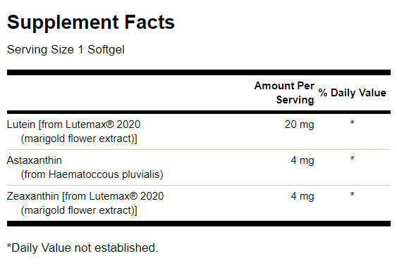 Ultimatives Augenantioxidans 28 mg – 30 Kapseln