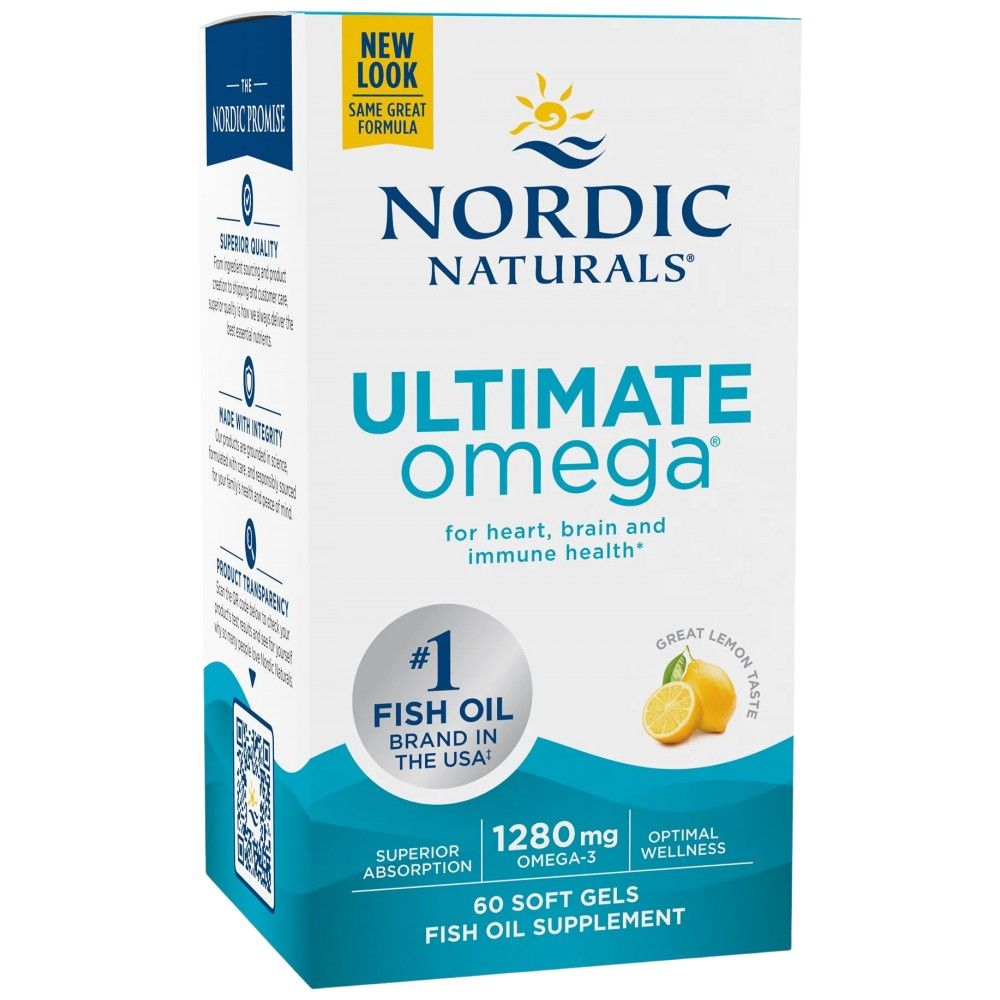 Ultimate Omega 1280 mg – 60 Gelkapseln