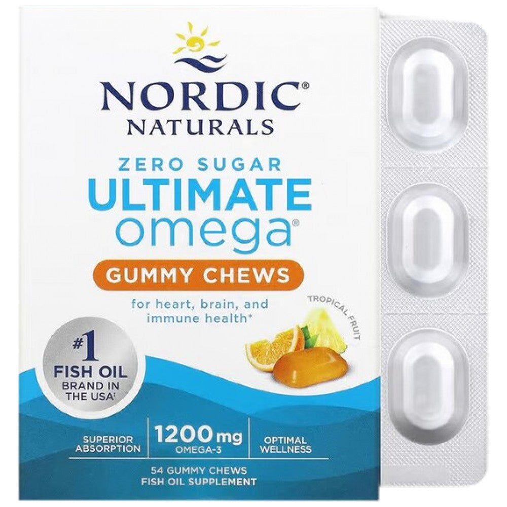 Ultimate Omega Gummy Chews 1200 mg – 54 Gummis