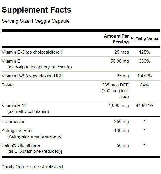 Ultra Telomere Advantage – 60 Kapseln
