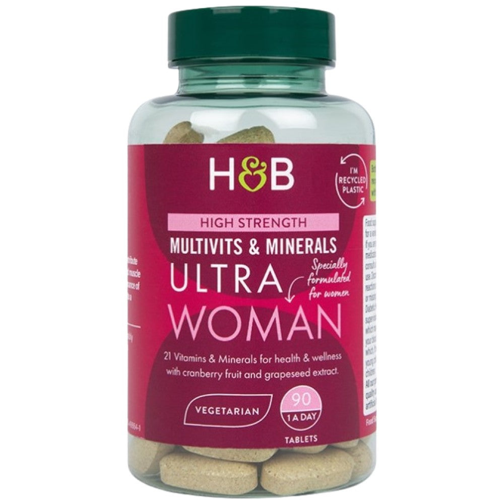 Ultra-Frau | Multivits & Mineralien – 90 Tabletten