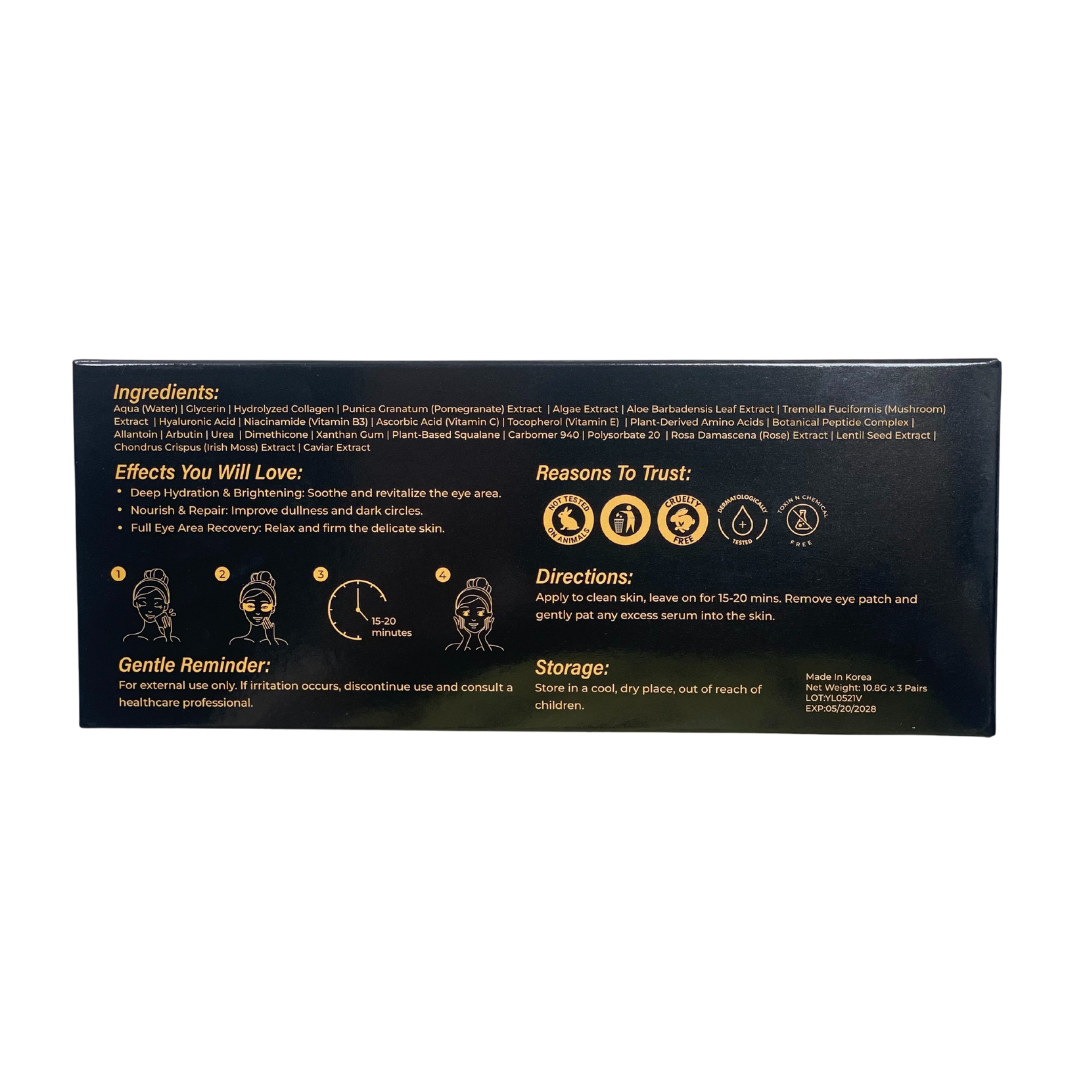 Kaviar Polypeptid -Essenz Augenfleck - Intensives Kollagen und Hydratationsversorgung (3 PCs)