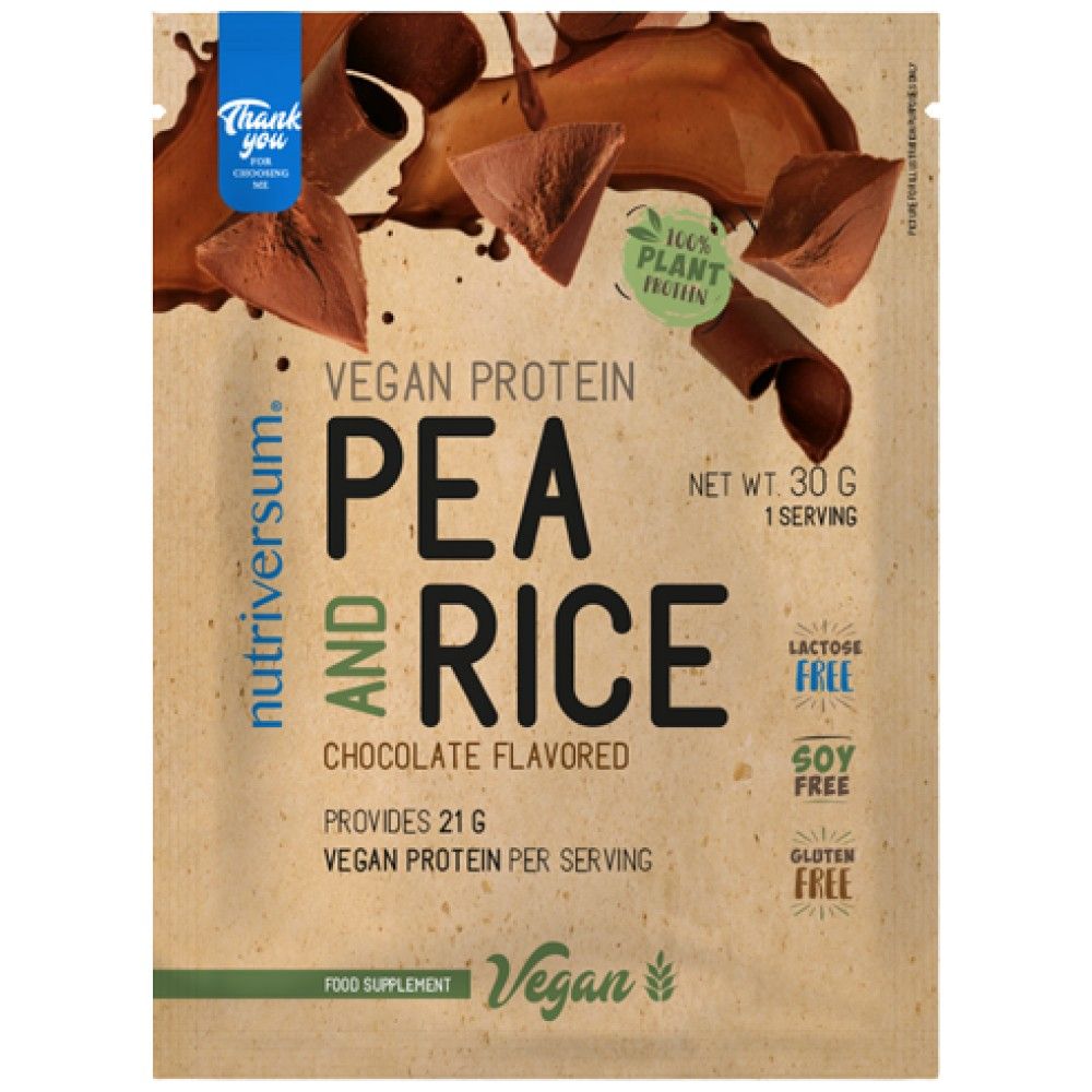 Veganes Protein | Erbsen und Reis – 30 Gramm