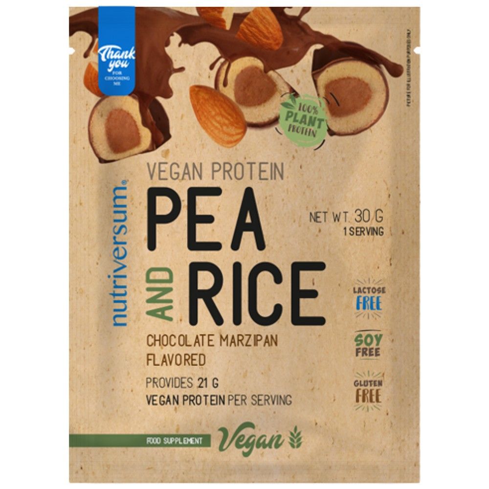 Veganes Protein | Erbsen und Reis – 30 Gramm