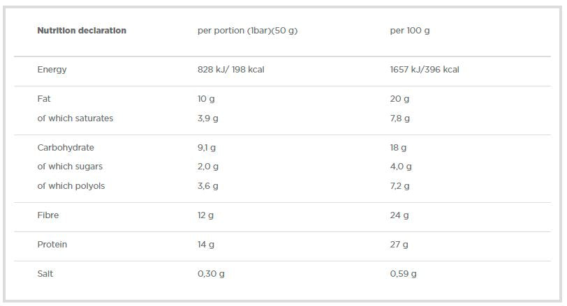 Veggie-Proteinriegel-Box/24 x 50 g - 0