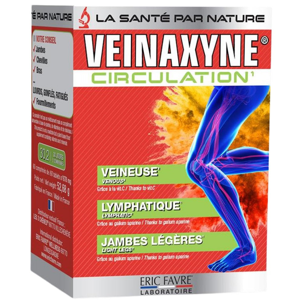 Veinaxyne® | Formel für Beinvenen – 60 Tabletten