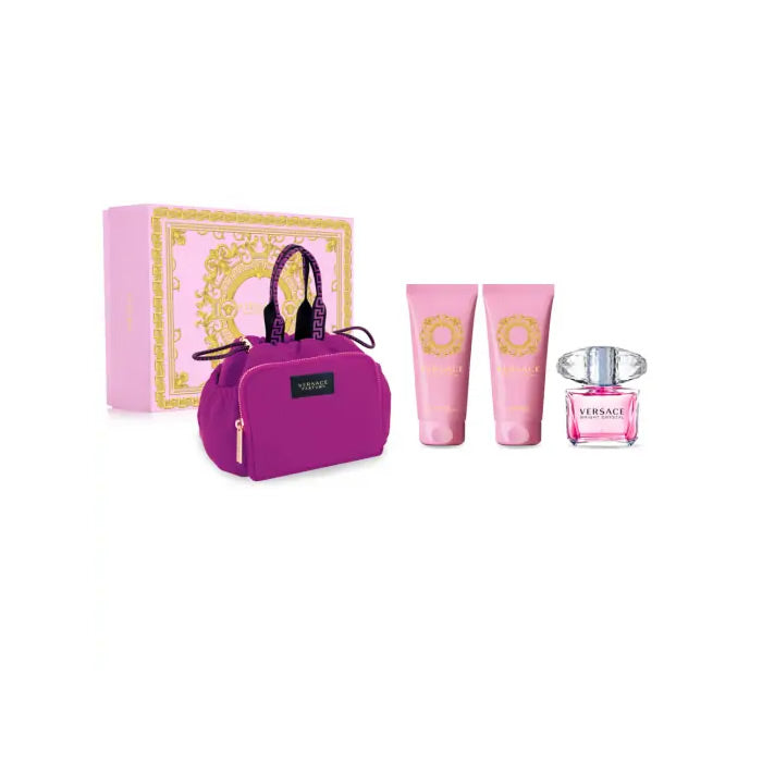 <tc>VERSACE</tc> Bright Crystal Eau de Toilette Spray 90ml Set 4-teilig