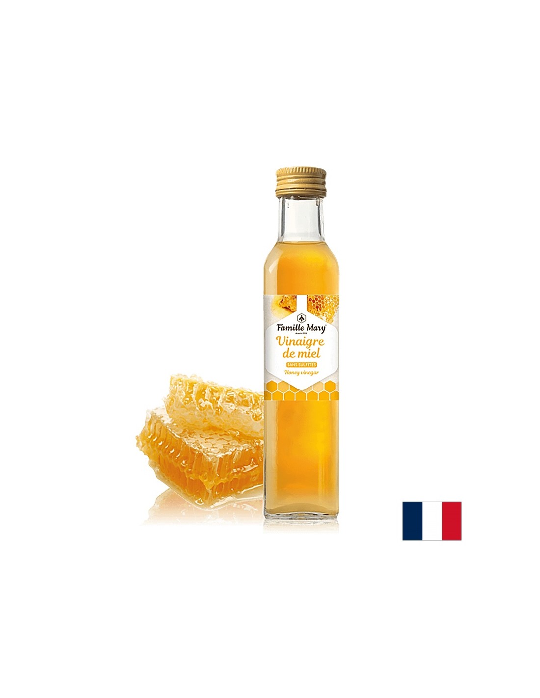 Honigessig (ohne Sulfite) – Vinaigre de Miel, 250 ml
