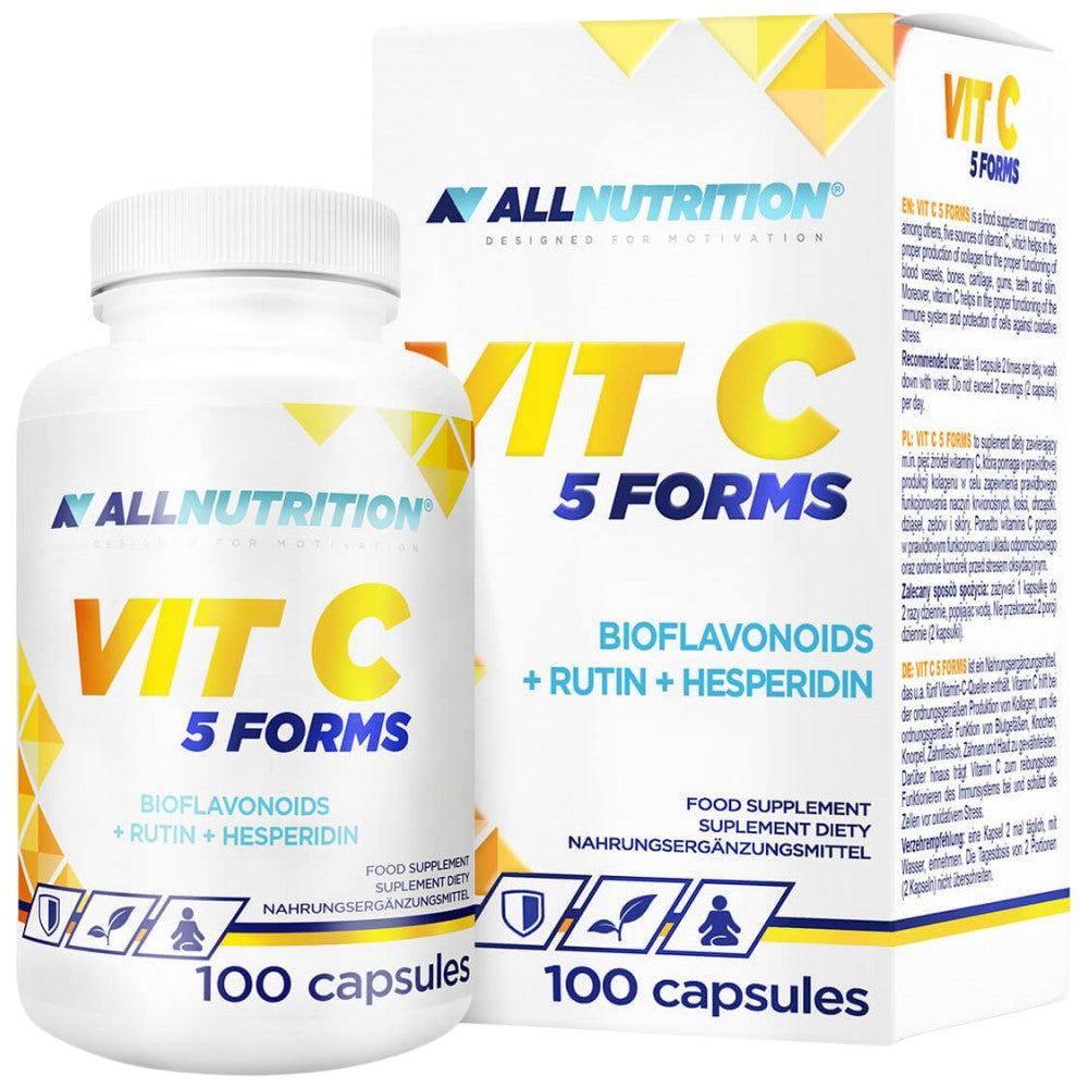 Vit C 5 Formen | Vitamin-C-Matrix – 100 Kapseln