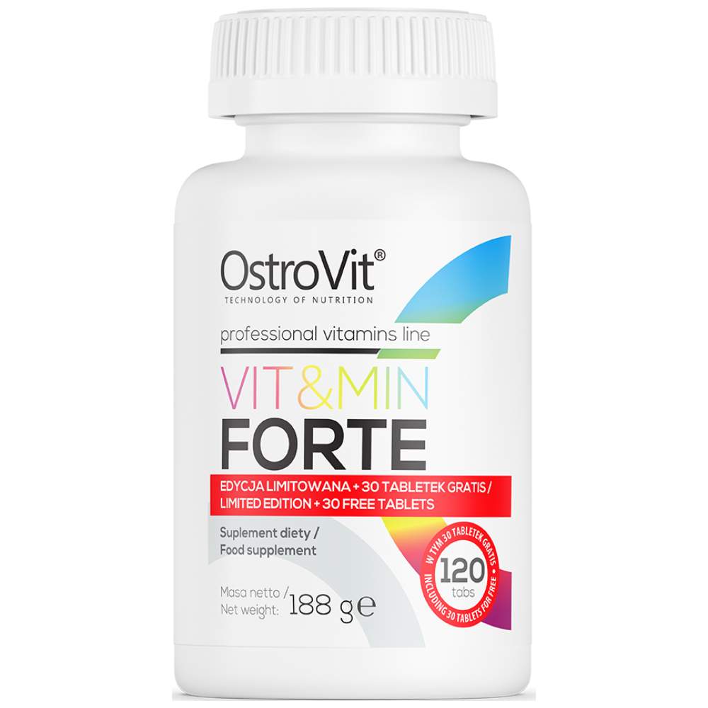 Vit & Min Forte/Limited Edition 120 Registerkarten