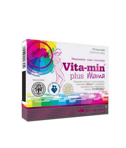 Vita-Min Plus Mama 30 Kapseln. OLYMP