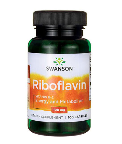 Vitamin B-2/Riboflavin 100 mg – 100 Kapseln