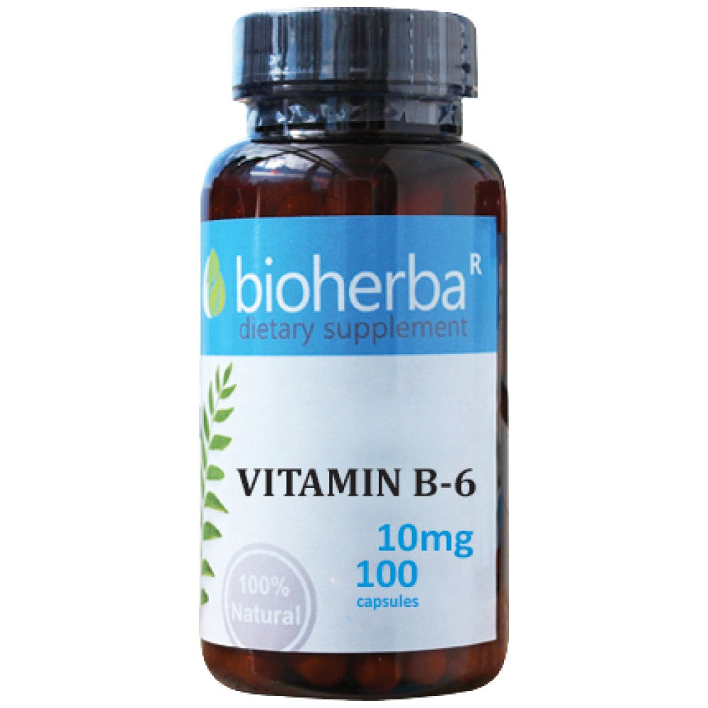 Vitamin B-6 10 mg | Pyridoxin – 100 Kapseln