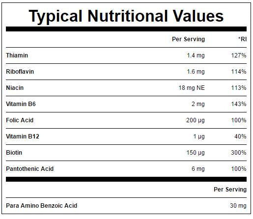 Vitamin B-Komplex 120 Tabletten