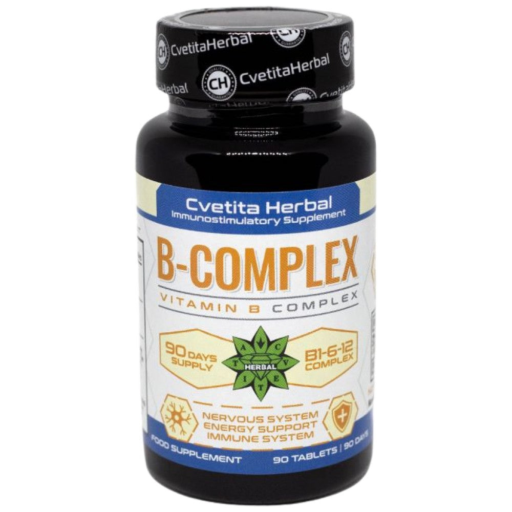 Vitamin-B-Komplex B1-B6-B12 – 90 Tabletten