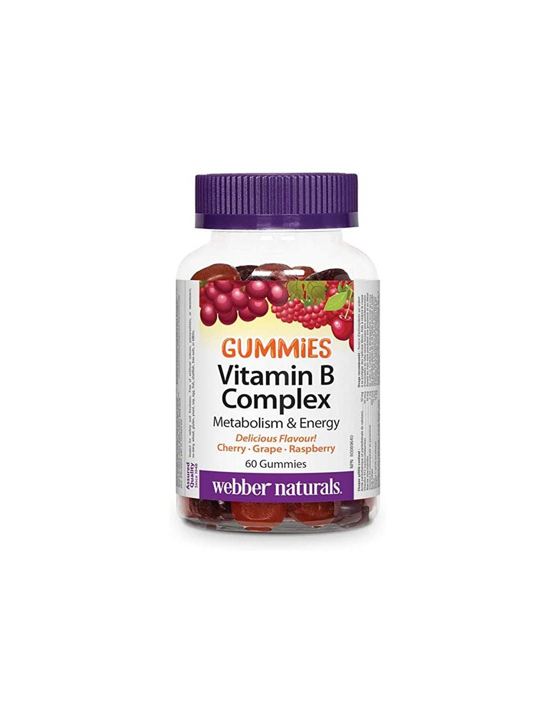 Vitamin-B-Komplex-Gummis – Vitamin-B-Komplex-Gummis, 60 Geleetabletten