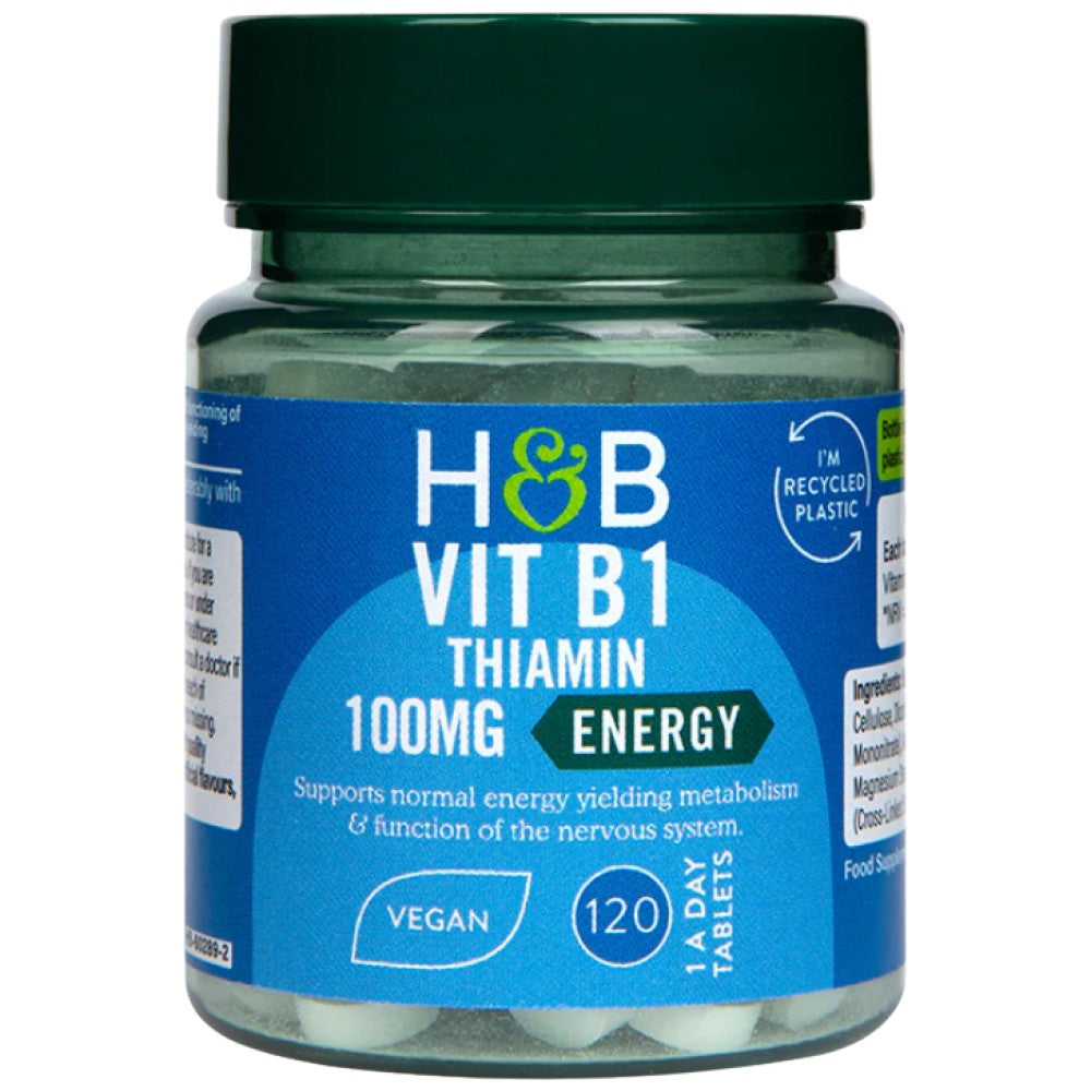 Vitamin B1 | Thiamin 100 mg – 120 Tabletten