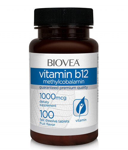 Vitamin B12 1000 Methylcobalamin, schnell löslich/100 Tabletten – 0
