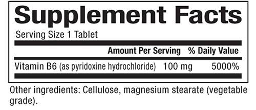 Vitamin B6 100 mg 90 Tabletten