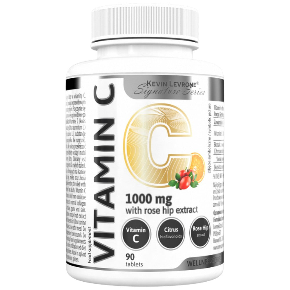 Vitamin C 1000/mit Hagebutten und Bitterorange – 90 Tabletten