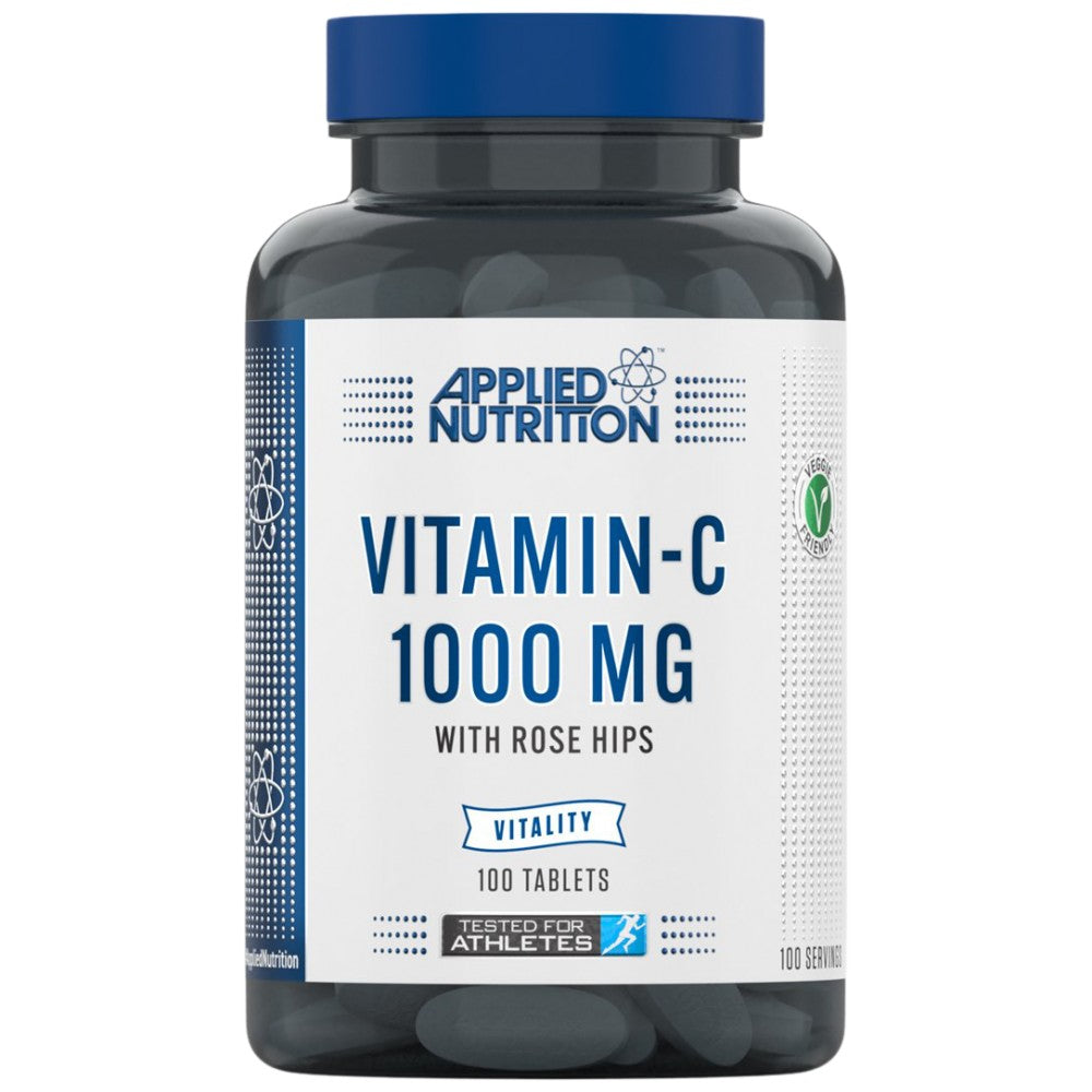 Vitamin-C 1000 mg | mit Rose Hüften - 100 Tabletten