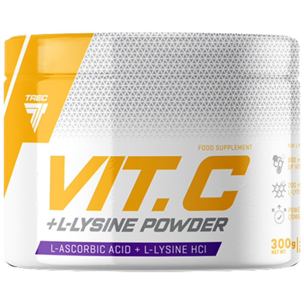 Vitamin C + L-Lysin-Pulver – 300 Gramm