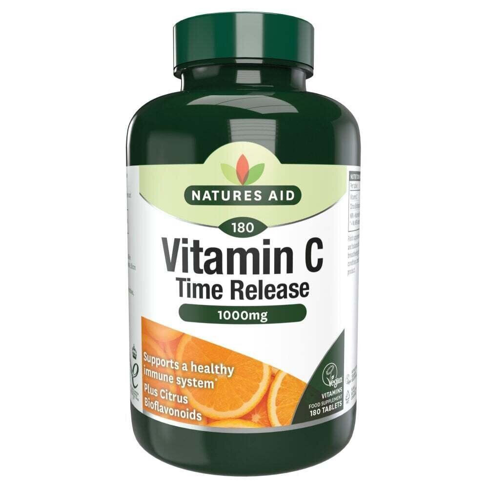 Vitamin C mit e<tc>XTEND</tc>Retardtabletten (Vitamin C mit verzögerter Freisetzung) 1000 mg, 90 Tabletten, NaturesAid