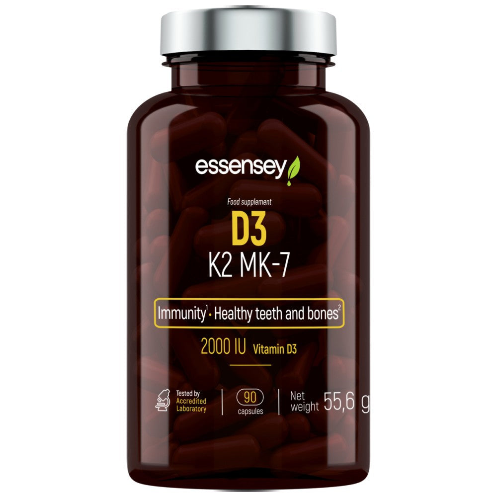 Vitamin D3 + MK7 90 Kapseln