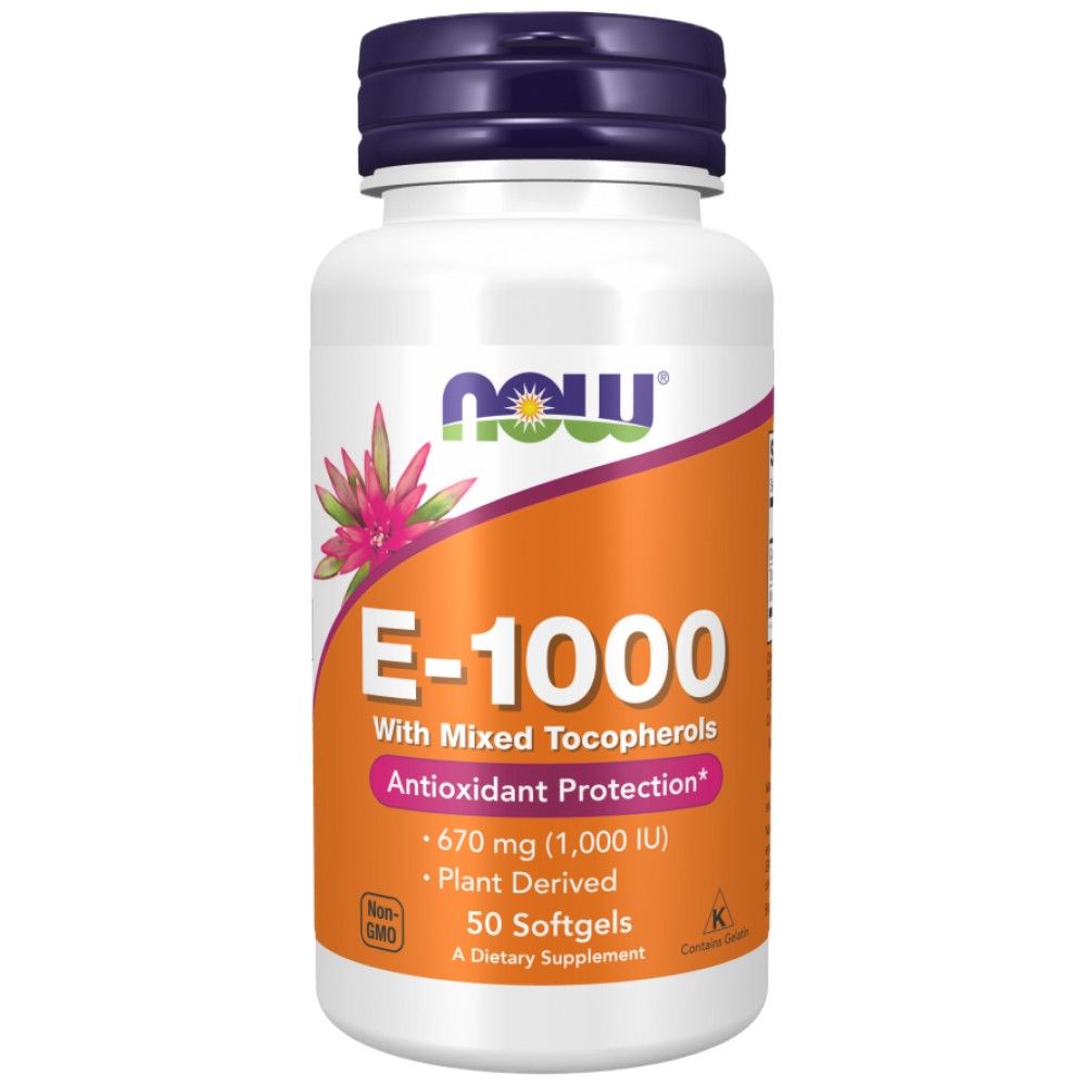 Vitamin E-1000 Natural – 50 Gelkapseln