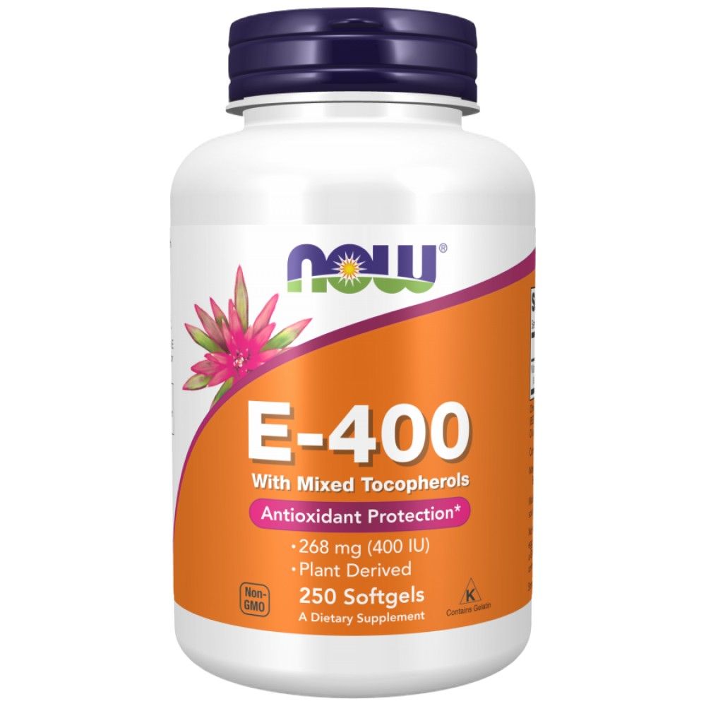 Vitamin E-400 IE D-Alpha – 250 Gelkapseln