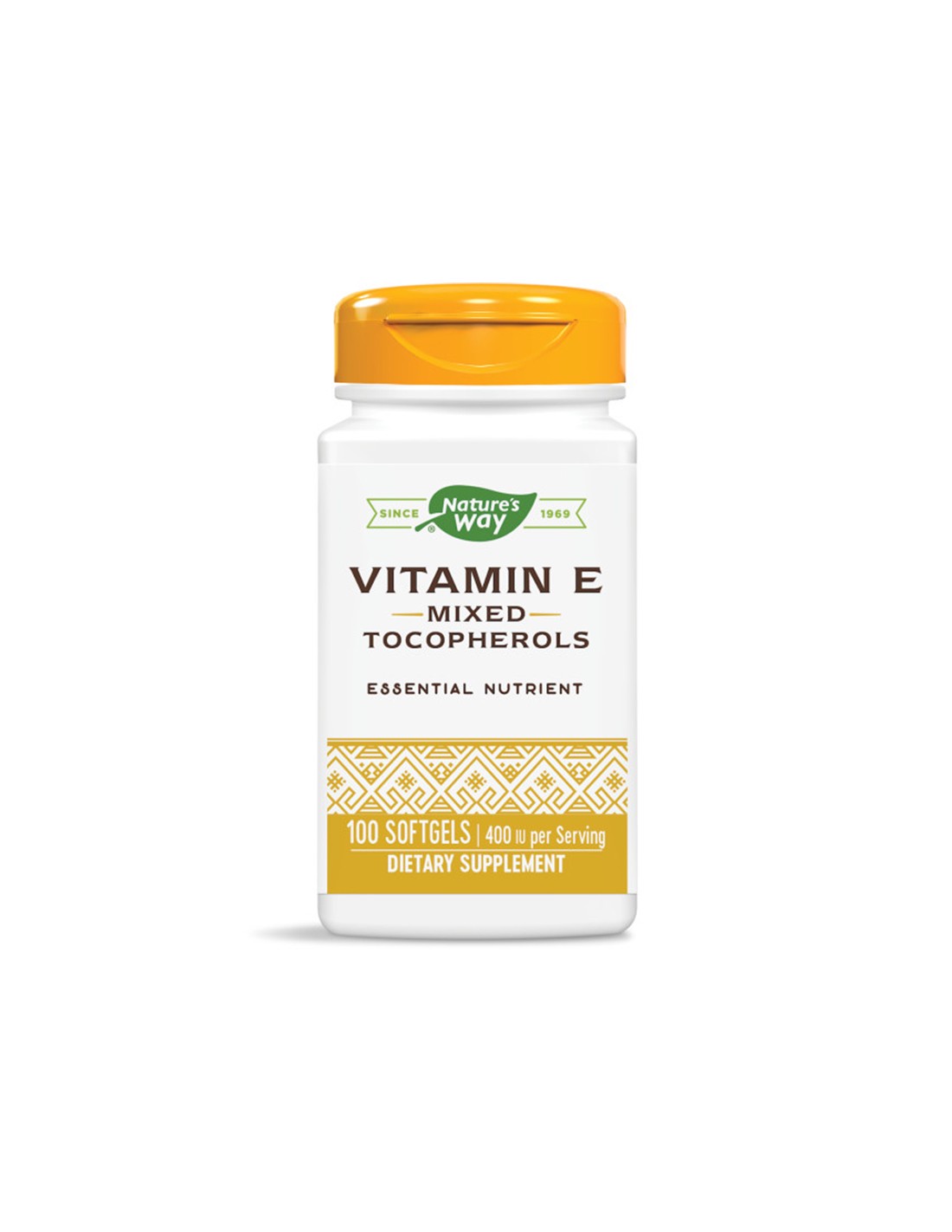 Vitamin E – Vitamin E (Tocopherol-Mischung) 268 mg, 100 Softgel-Kapseln Nature's Way
