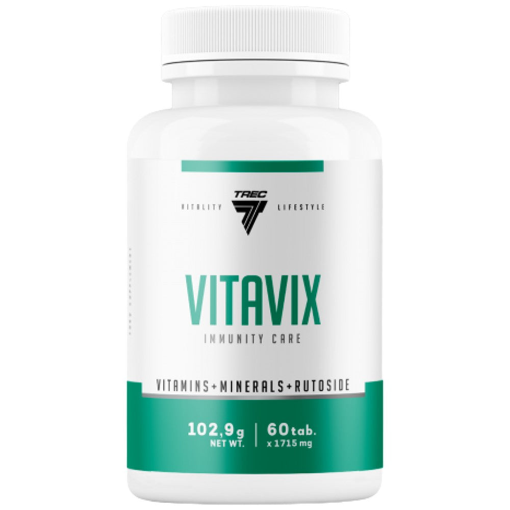 Vitavix Immunitätspflege | mit Vitamin C, Zink, Selen, Vitamin D – 60 Tabletten