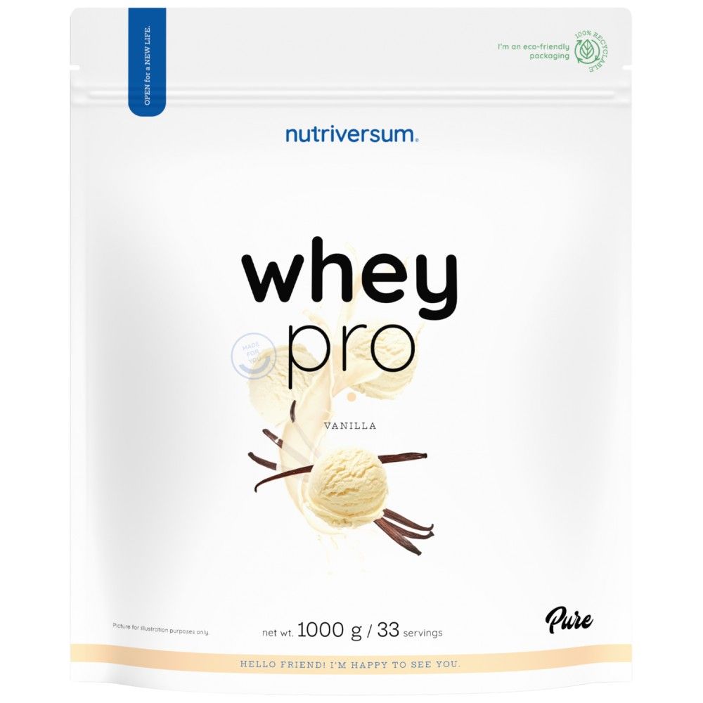 Whey Pro Pure | mit N-Zyme-System – 1000 Gramm