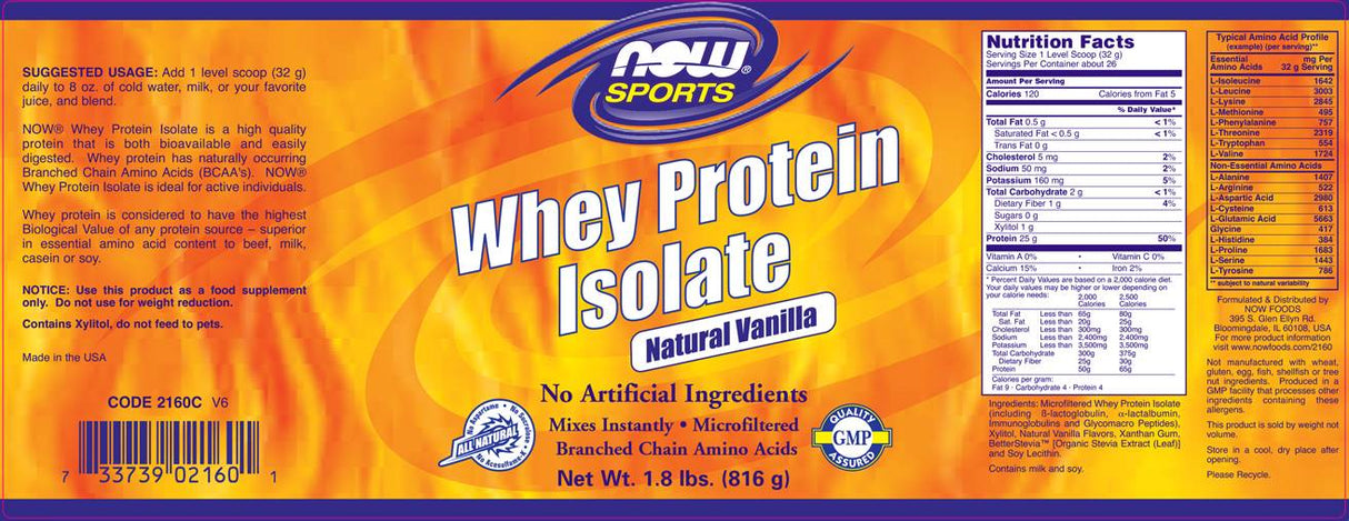 Molkenproteinisolat – 816 Gramm