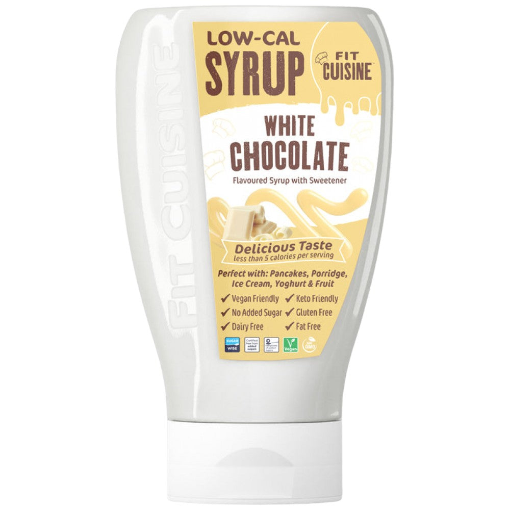 Fit Cuisine Low-Cal Sirup | Weiße Schokolade - 425 ml