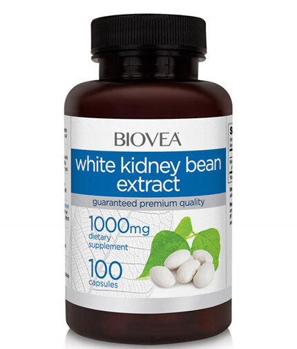 Extrakt aus weißen Kidneybohnen 1000 mg/100 Kapseln