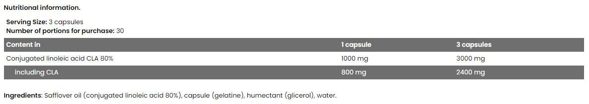 Levone CLA 3000 - 90 Gelkapseln