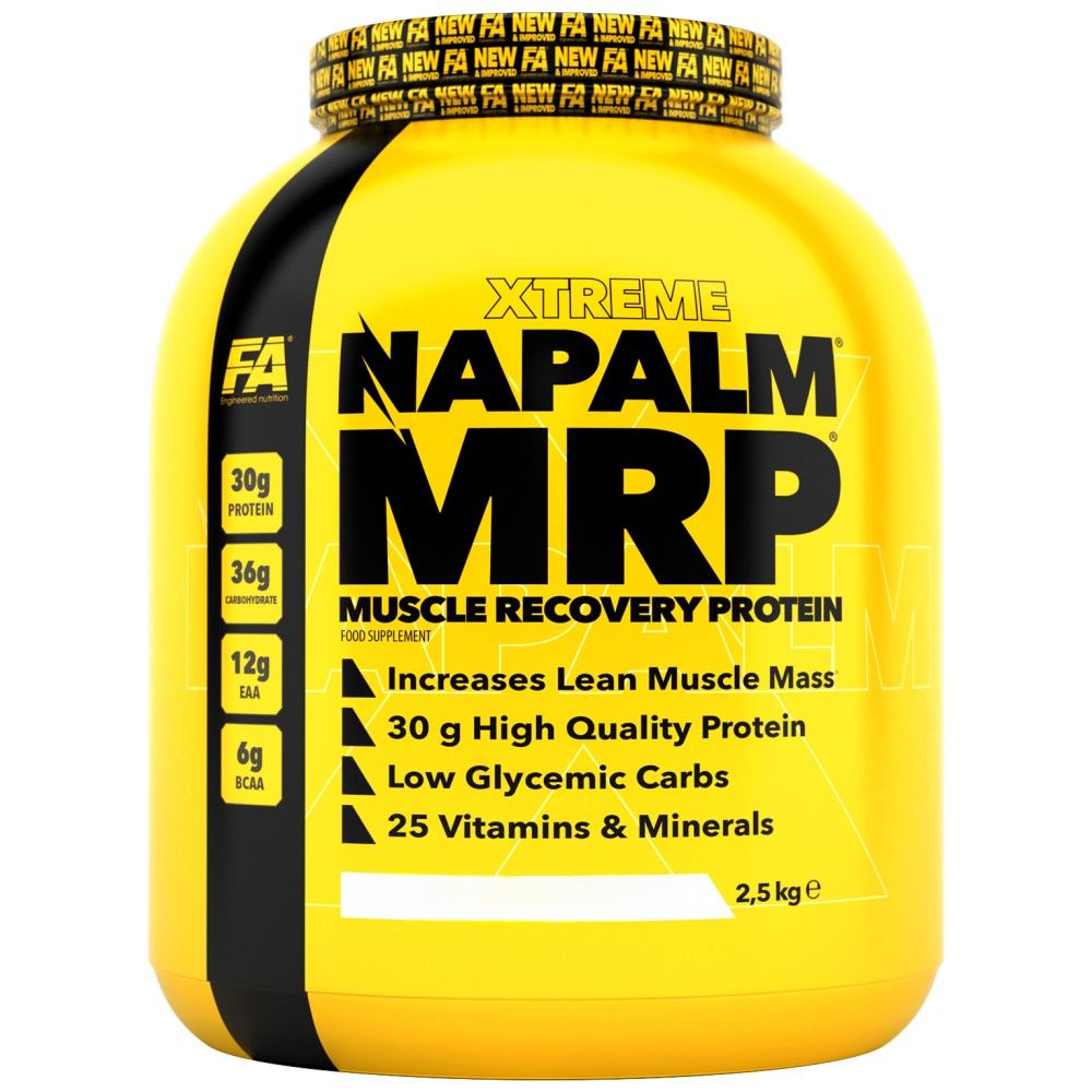 Xtreme Napalm MRP | Muskelregenerationsprotein – Mahlzeitenersatz – 2500 Gramm