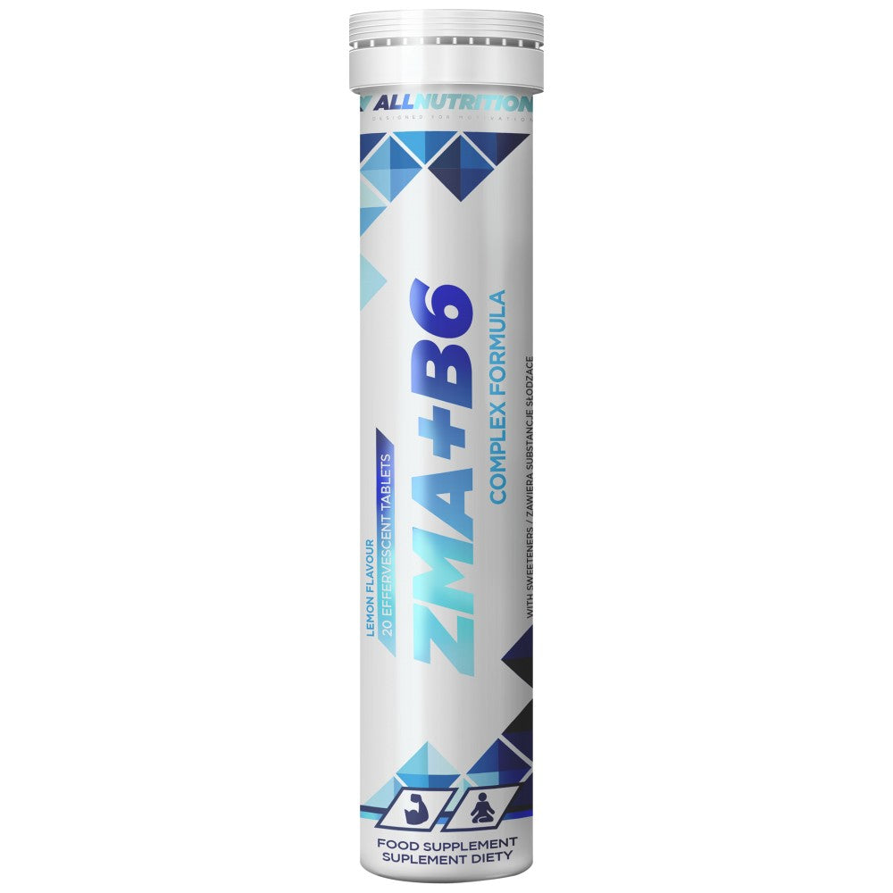ZMA + B6 | Brausekomplexformel – 20 lösliche Tabletten